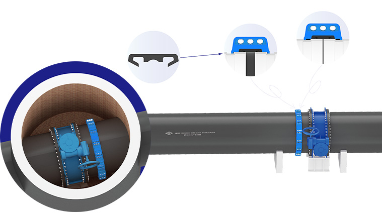 柔性管接頭與閥門(mén)、管道連接—替代伸縮節(jié)